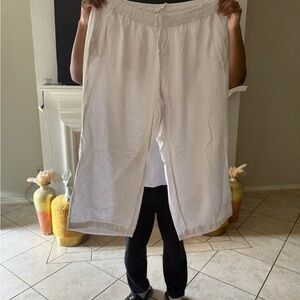 Old Navy Women's Wide Leg Pants - White